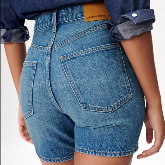 Denim Forum Pants - ☀️2xHP☀️Aritzia Denim Forum Joni Loose Mid Thigh Short, size 31